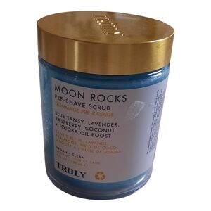 TRULY Moon Rocks Pre-Shave Scrub - Blue and Gold